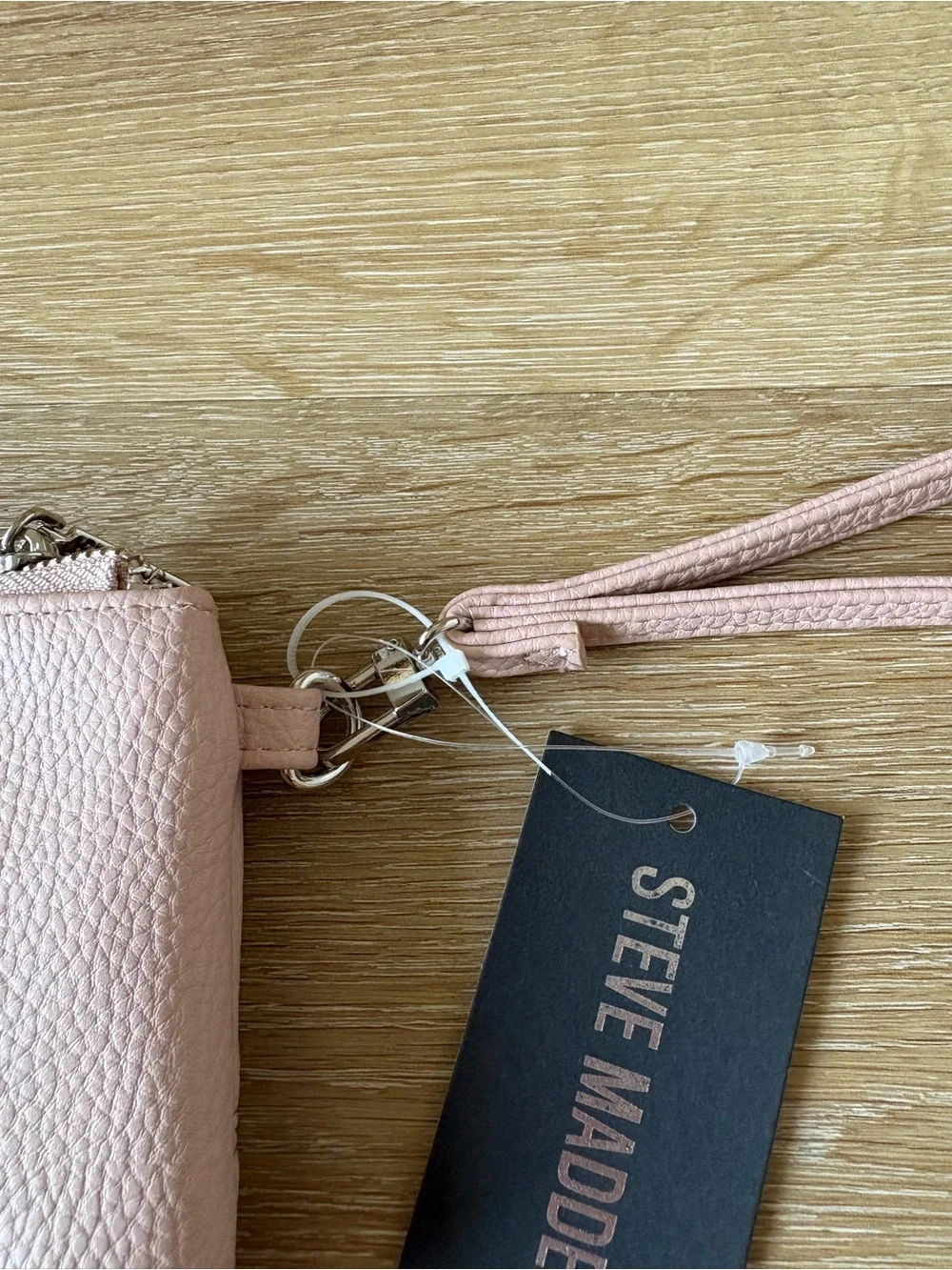 NWT Steve Madden Blush Pink Wristlet Wallet - Picture 3 of 10